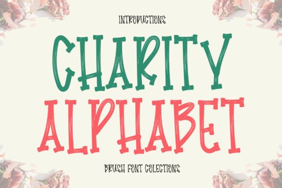 Charity Alphabet Brush Font for Campaign Visuals That Stop the Scroll