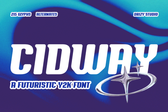 Cidway Font: Bold, Bright, and Built for Impact
