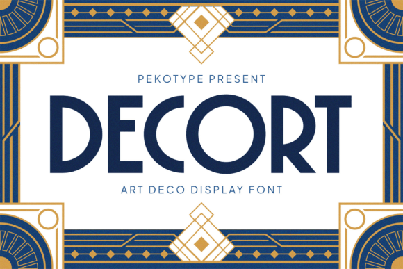 Decort: A Luxurious Display Font