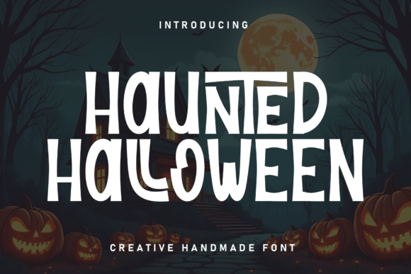 Haunted Halloween Font for Creative Campaigns