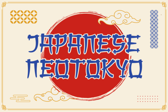 Japanese Neotokyo Font
