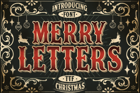 Merry Letters Font