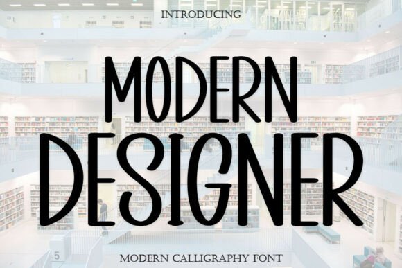 Modern Designer Font for Web Design