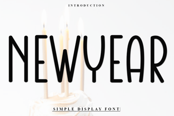 Newyear Font for a Memorable Small Business Brand Identity