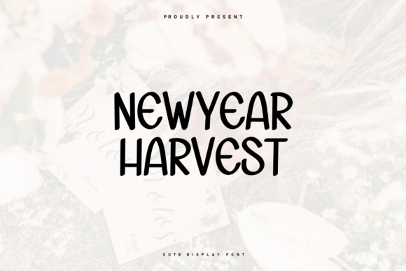 Newyear Harvest Font for Bold Campaigns