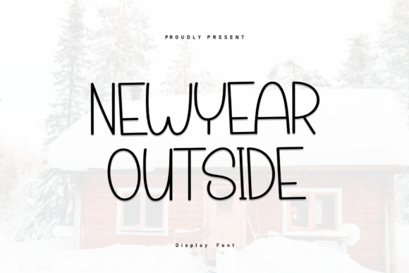 Newyear Outside Font