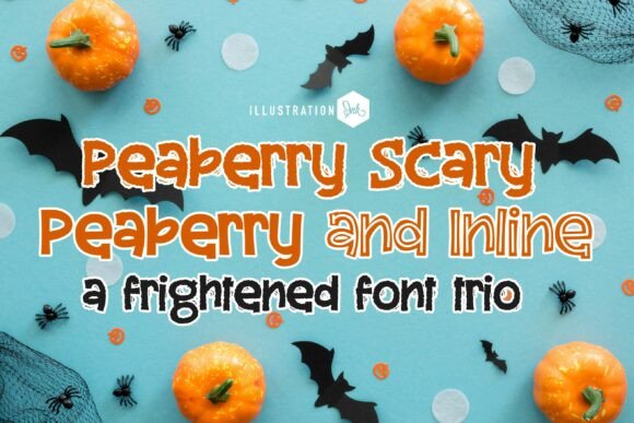 Peaberry Scary Trio Font