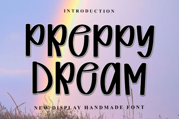 Preppy Dream Font for Creative Projects