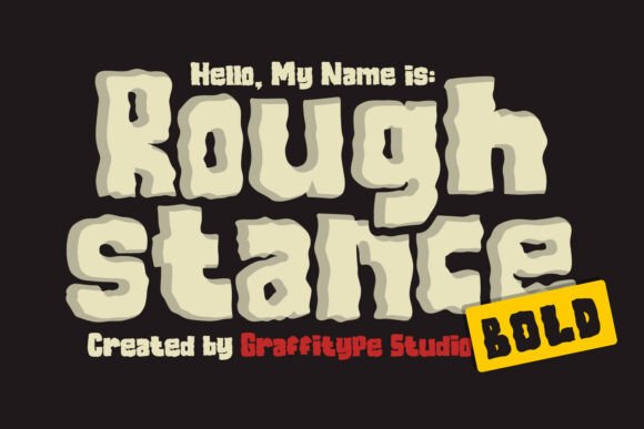 Roughstance Bold Font Review