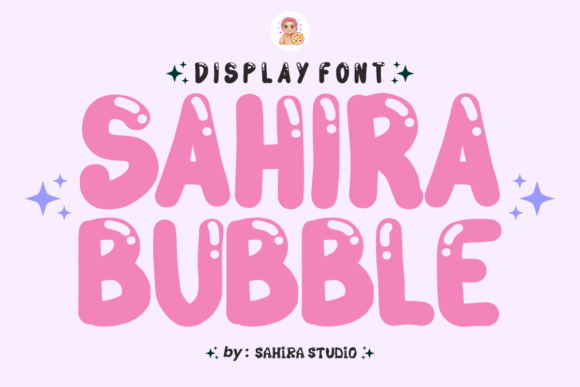 Sahira Bubble: A Handmade Display Font for Editorial Creators