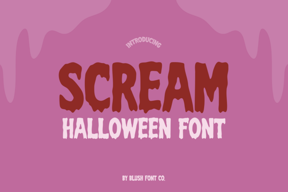 Scream Halloween Font Review