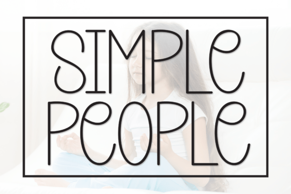 Simple People Font