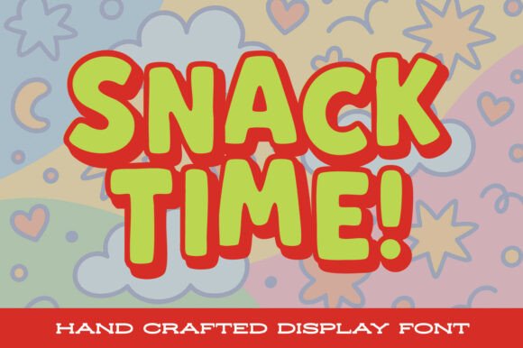 Snack Time Font for Creative Campaigns