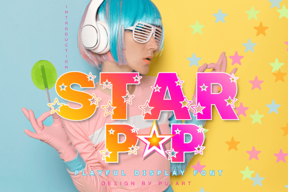 Star Pop Font for Bold Branding