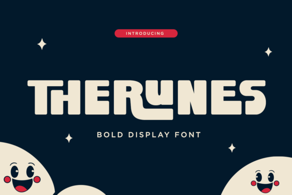 Therunes: A Bold Display Font