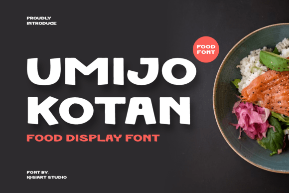 Umijo Kotan: A Bold Display Font
