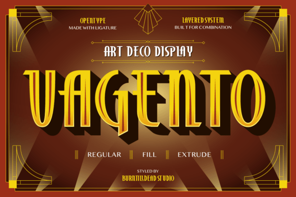 Vagento: A Premium Display Font