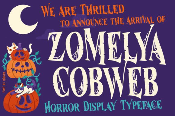 Zomelya Cobweb Font
